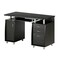 Techni Office Solutions Computer Desk Workstation with Keyboard Shelf and Storage - 47.5" - Espresso